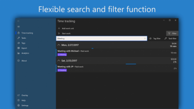 Capture d'écran de l'application WorkingHours - #5