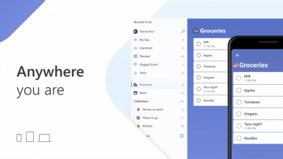 Capture d'écran de l'application Microsoft To Do - #3