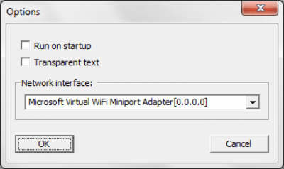 Capture d'écran de l'application Simple Bandwidth Monitor - #3