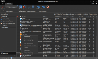 Capture d'écran de l'application AppFalcon - #3