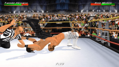 Capture d'écran de l'application Wrestling Revolution 3D - #2