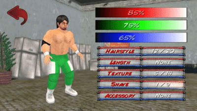 Capture d'écran de l'application Wrestling Revolution 3D - #4