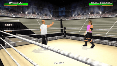 Capture d'écran de l'application Wrestling Revolution 3D - #6
