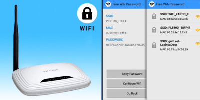 Capture d'écran de l'application MOT DE PASSE WI-FI GRATUIT - #1