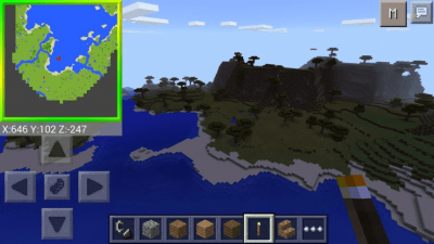 Capture d'écran de l'application Une mini-carte pour Minecraft - #3