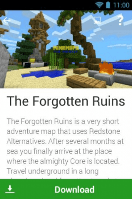 Capture d'écran de l'application Cartes pour Minecraft PE - #3