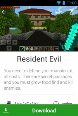 Capture d'écran de l'application Cartes pour Minecraft PE - #4