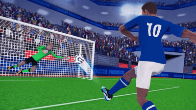 Capture d'écran de l'application FreeKick Soccer World Champion - #2