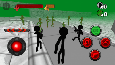 Capture d'écran de l'application Stickman Contre Zombie 3D - #3