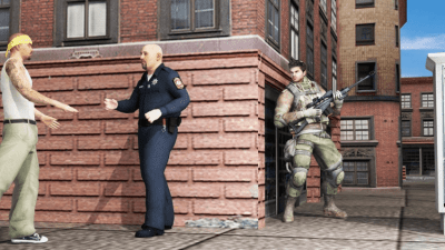 Capture d'écran de l'application US Army Gun Battle War Combat Shooting Counter - #4