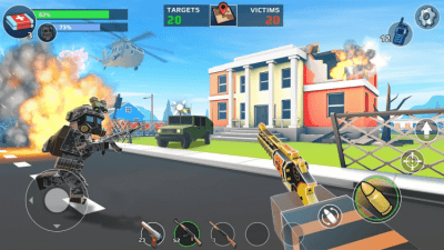 Capture d'écran de l'application PIXEL'S UNKNOWN BATTLE GROUND - #3