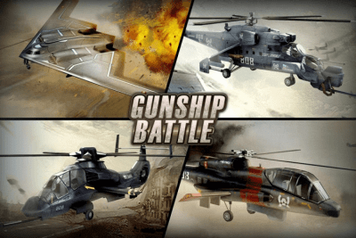 Capture d'écran de l'application GUNSHIP BATTLE: Helicopter 3D - #1