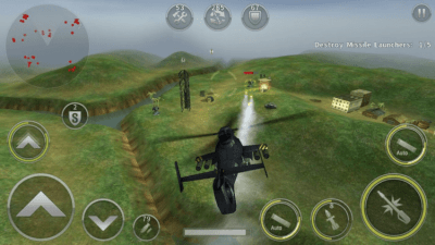 Capture d'écran de l'application GUNSHIP BATTLE: Helicopter 3D - #2