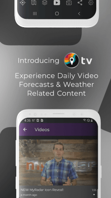 Capture d'écran de l'application MyRadar Weather Radar - #4