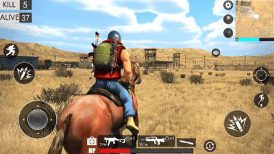 Capture d'écran de l'application Desert survival shooting game - #4