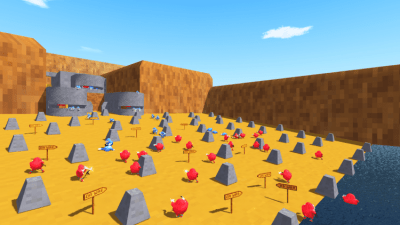 Capture d'écran de l'application Ugandan Knuckles and Chungus Battle Royale Online - #6