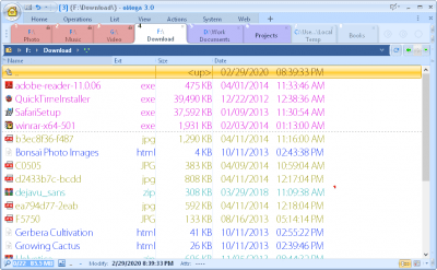 Capture d'écran de l'application oMega Commander - #4