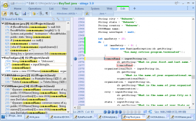 Capture d'écran de l'application oMega Commander - #5