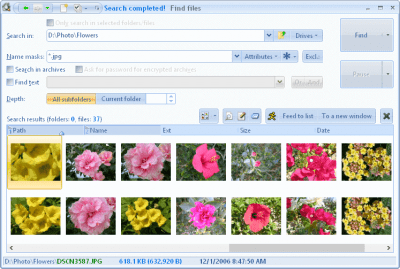 Capture d'écran de l'application oMega Commander - #6