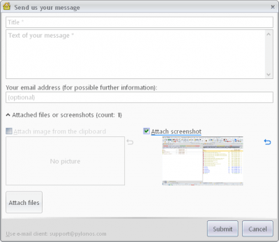 Capture d'écran de l'application oMega Commander - #9