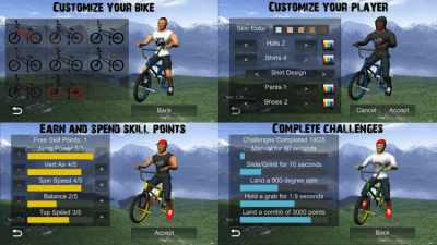 Capture d'écran de l'application BMX Freestyle Extreme 3D - #5