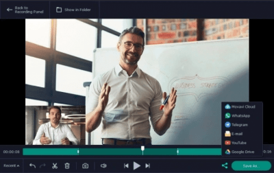 Capture d'écran de l'application Movavi Screen Recorder - #3