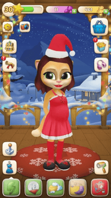 Capture d'écran de l'application Ma chatte enceinte qui parle Emma - #7