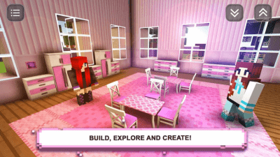 Capture d'écran de l'application Girls building & crafting - #1