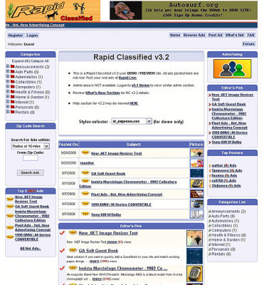 Capture d'écran de l'application Tableau d'affichage - Rapid Classified v3.1RU - #2