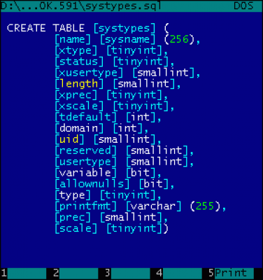 Capture d'écran de l'application MDF Reader for MS-SQL 7/2k - #4