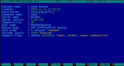 Capture d'écran de l'application MDF Reader for MS-SQL 7/2k - #8