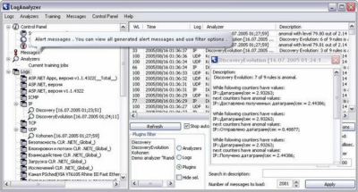 Capture d'écran de l'application winLogAnalyzer - #3