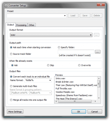 Capture d'écran de l'application foobar2000 pour Windows - #2