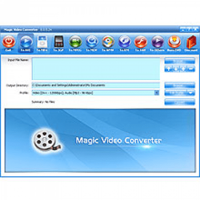 Capture d'écran de l'application Magic Video Converter - #1