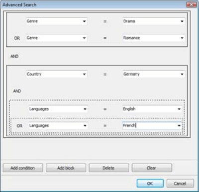 Capture d'écran de l'application Personal Video Database - #3
