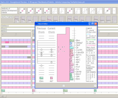 Capture d'écran de l'application Musical Palette - Melody Composing Tool - #1