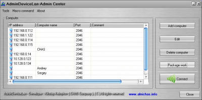 Capture d'écran de l'application AdminDeviceLan - #4