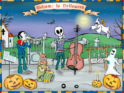 Capture d'écran de l'application Welcome To Halloween Screensaver - #1