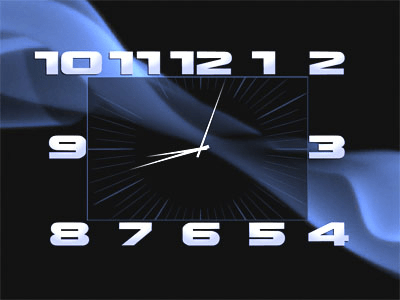 Capture d'écran de l'application Box Clock Screensaver - #1