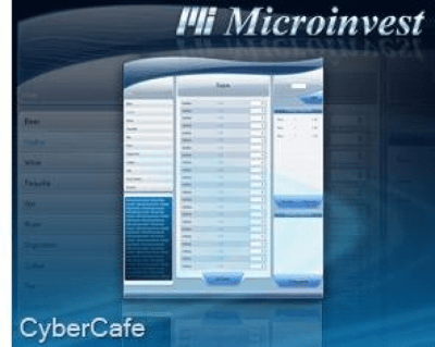 Capture d'écran de l'application Microinvest Cyber cafe - #1