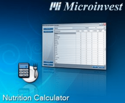 Capture d'écran de l'application Microinvest Nutrition Calculator - #1