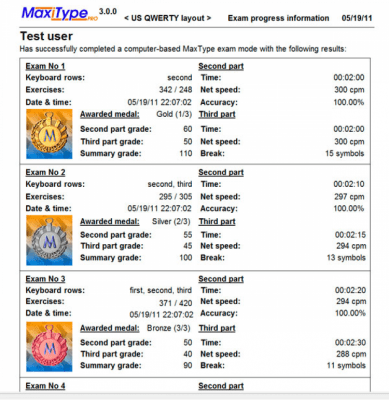Capture d'écran de l'application MaxType PRO - #5
