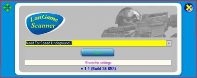 Capture d'écran de l'application LanGameScanner - #1