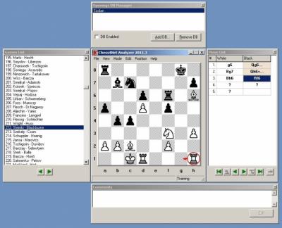 Capture d'écran de l'application Chess4Net Analyzer - #1