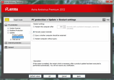 Capture d'écran de l'application Avira Antivirus Pro - #1