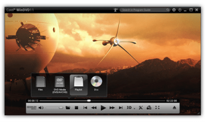Capture d'écran de l'application WinDVD Pro - #1