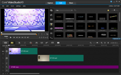 Capture d'écran de l'application VideoStudio Pro - #6
