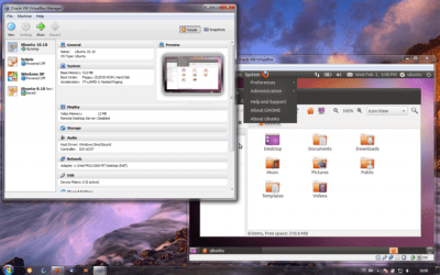 Capture d'écran de l'application VirtualBox pour Windows - #1