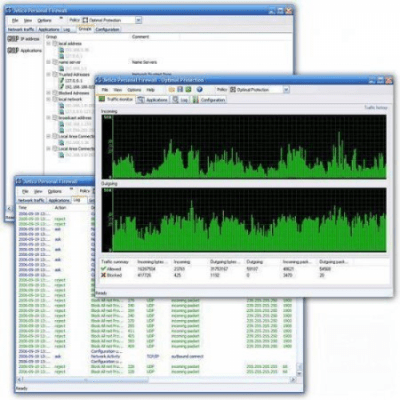 Capture d'écran de l'application Jetico Personal Firewall - #1