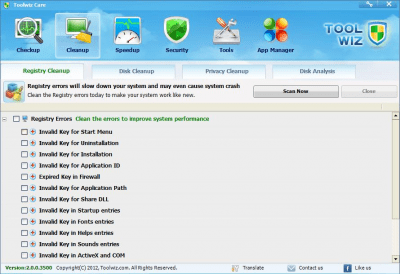 Capture d'écran de l'application Toolwiz Care - #2